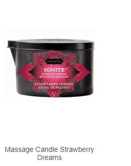 Kama Sutra Strawberry Dreams Massage Candle